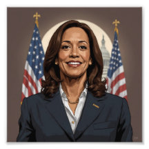 Cartoon Kamala Harris