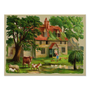Foto Casa de Fazenda e Jardim Rural