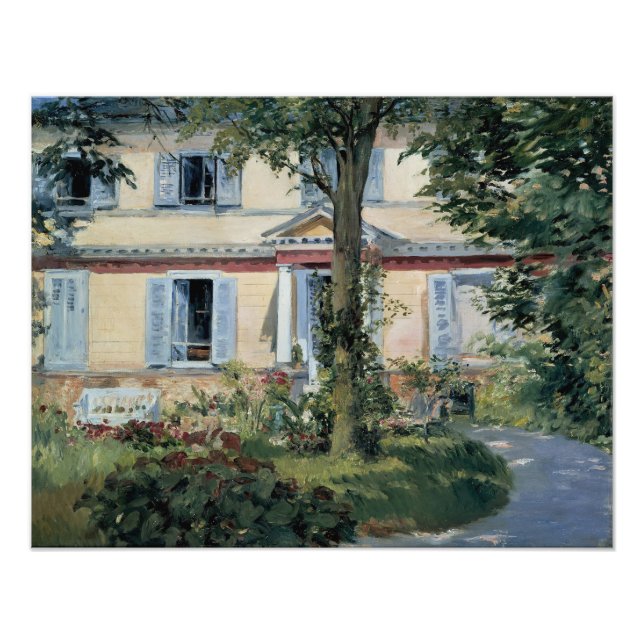 Foto Casa no Rueil por Edouard Manet (Frente)