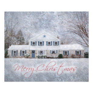 Foto Casa russa do País da Neve Primitiva de inverno