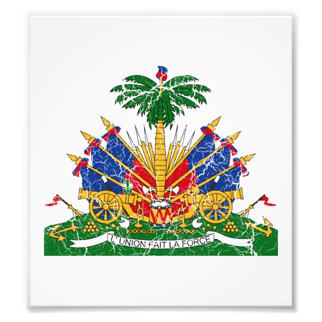 Foto Casaco De Armas Do Haiti (Frente)