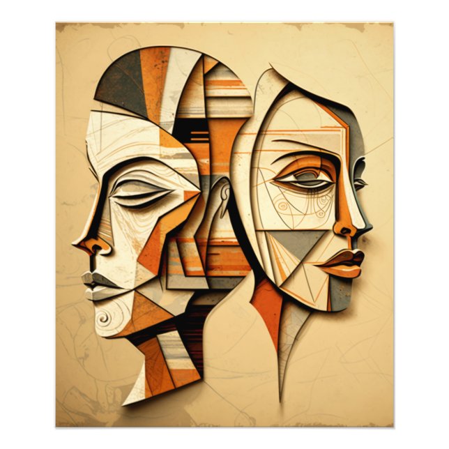 Foto Casal de Arte em Linha Bohemiana (Frente)