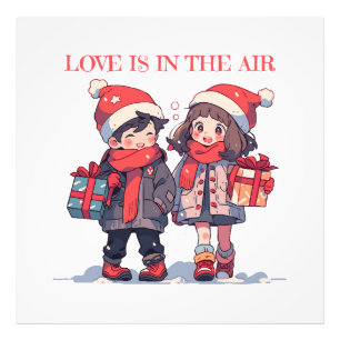 Foto Casal de Natal - O amor está no ar
