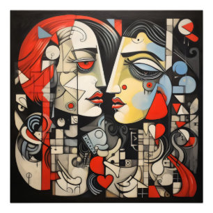 Foto Casal Lésbico Cubismo