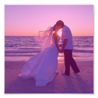 Casamento com Tinta Rosa 8"x8"