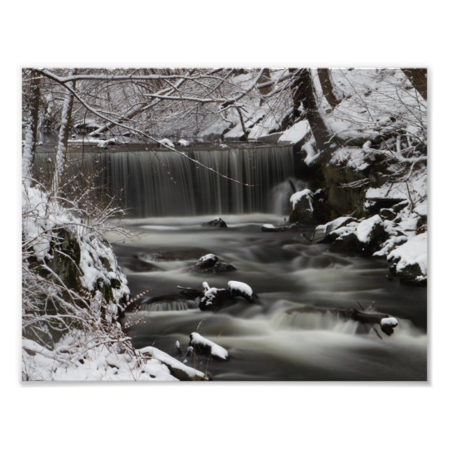 Foto Cascata de inverno (Frente)