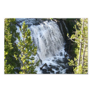Foto Cascata de pedra amarela