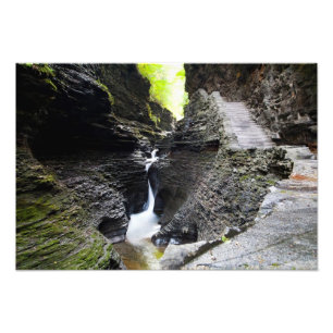 Foto Cascata estreita, Watkins Glen