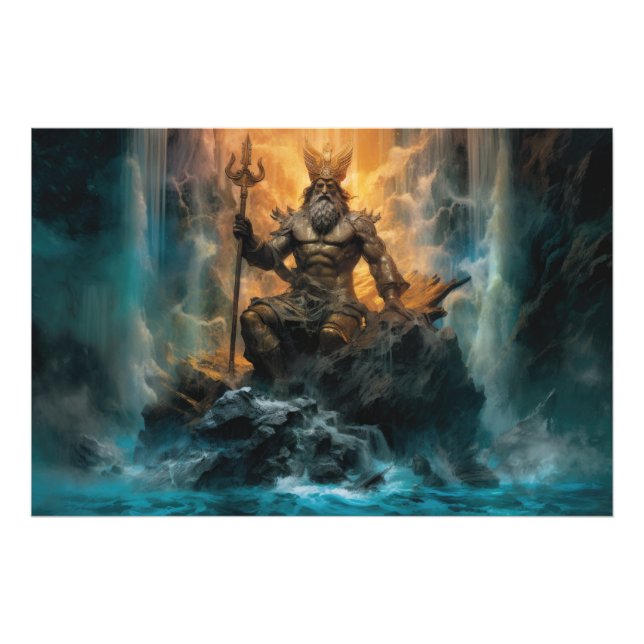 Foto Cascata Majestosa: Poster de Poseidon (Frente)