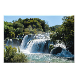 Foto Cascata no Parque Nacional de Krka - Dalmácia, Cr