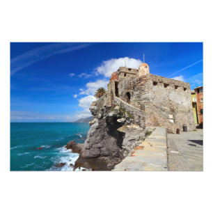 Foto castelo antigo em Camogli
