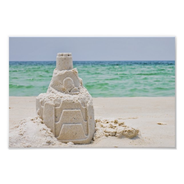Foto Castelo de Areia da Praia de Pensacola (Frente)