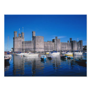 Foto Castelo de Caernarfon, Gwynedd, País de Gales