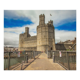 Foto Castelo de Caernarfon País de Gales.