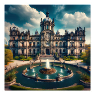 Foto Castelo de Chapultepec México Viagens Antigas