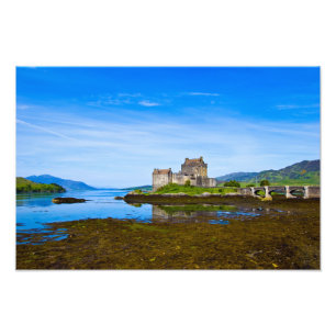 Foto Castelo de Eilean Donan, Scotland Photo impressão