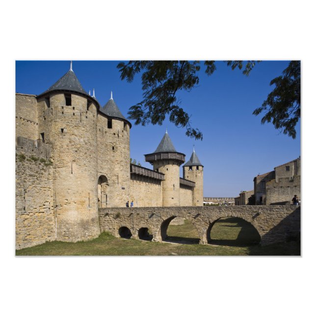 Foto Castelo dos Condes, Carcassonne, Aude, Languedoc, (Frente)