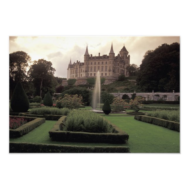 Foto Castelo Dunrobin, Escócia (Frente)