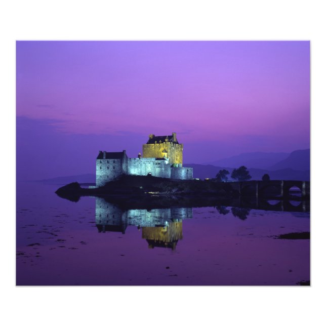 Foto Castelo Eilean Donan, Highlands, Escócia (Frente)