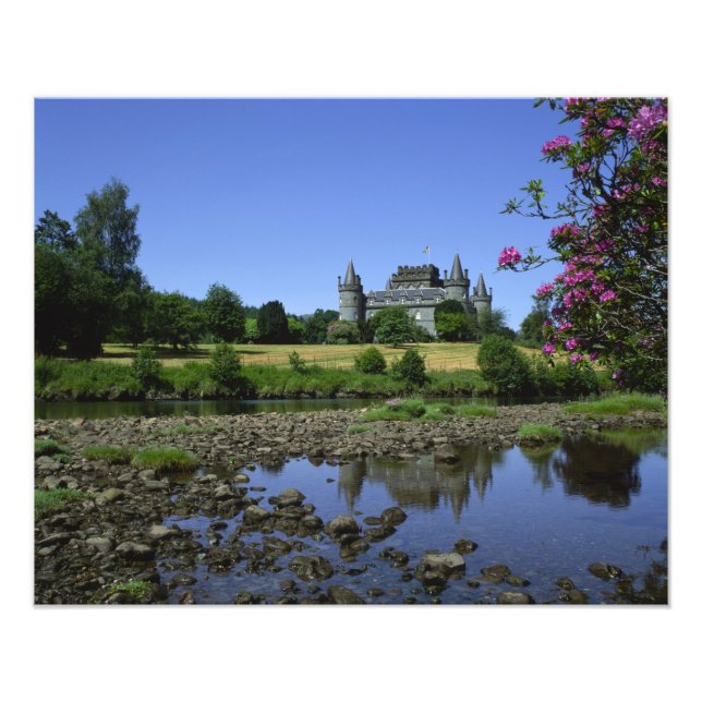Foto Castelo Inverary, Strathclyde, Escócia (Frente)