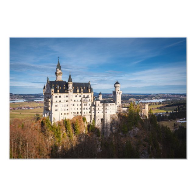 Foto Castelo Neuschwanstein, conto de fadas (Frente)