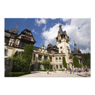 Foto Castelo Peles do Século XVIII, Sinaia, Romênia, 2