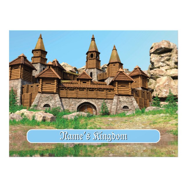 Foto Castelo Personalizado para Crianças (Frente)