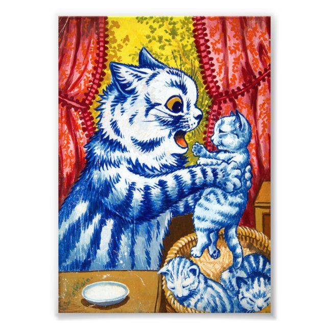 Foto Cat e seus gatinhos (Frente)