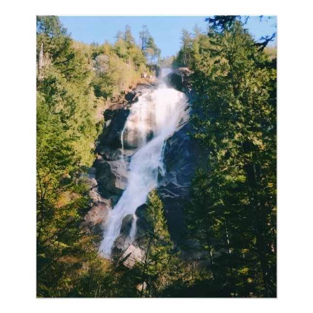 Foto Cataratas Shannon, Squamish, Canadá  (Frente)