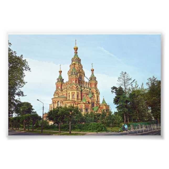 Foto Catedral de São Pedro e Paulo, Peterhof, Rússia (Frente)