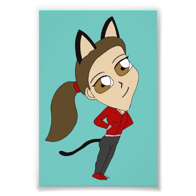 Foto catgirl chibi (Frente)