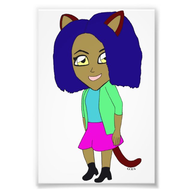 Foto catgirl chibi (Frente)