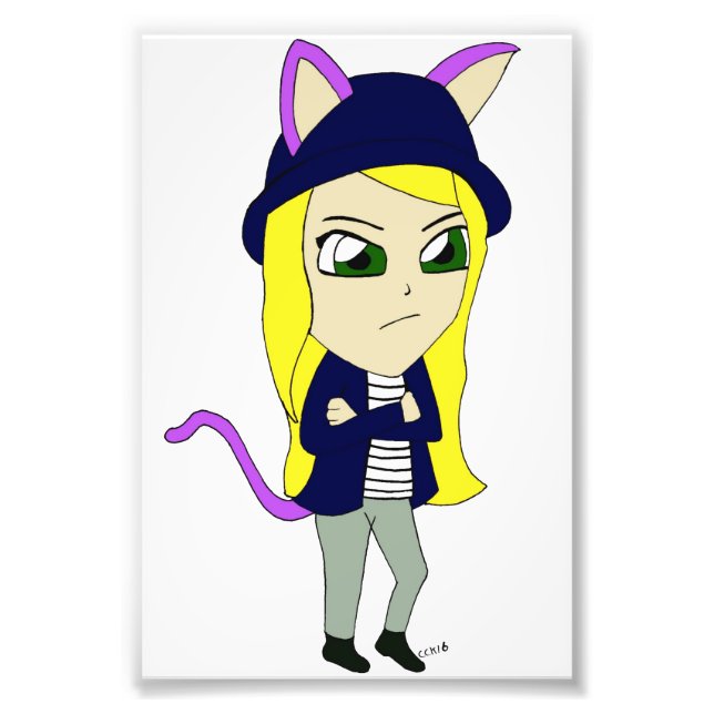 Foto catgirl chibi (Frente)