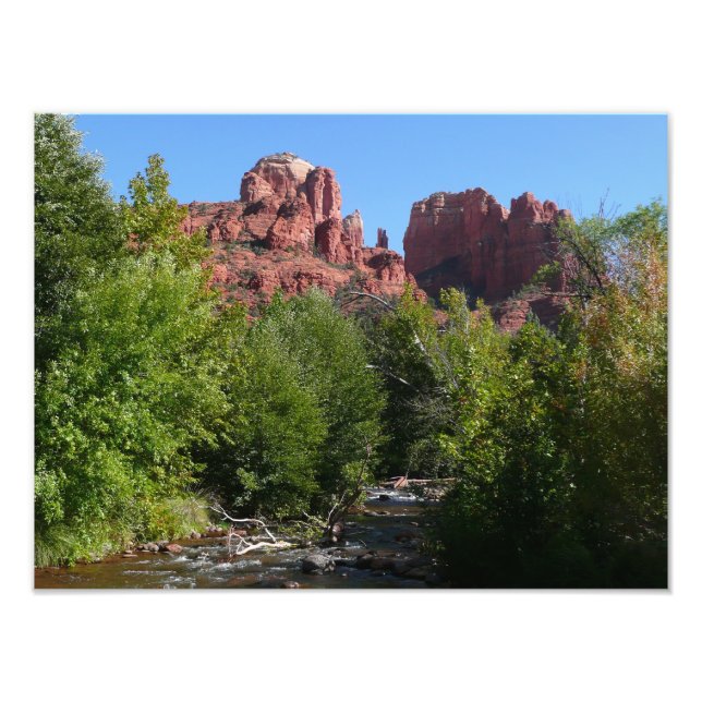 Foto Cathedral Rock and Stream na Arizona de Sedona (Frente)