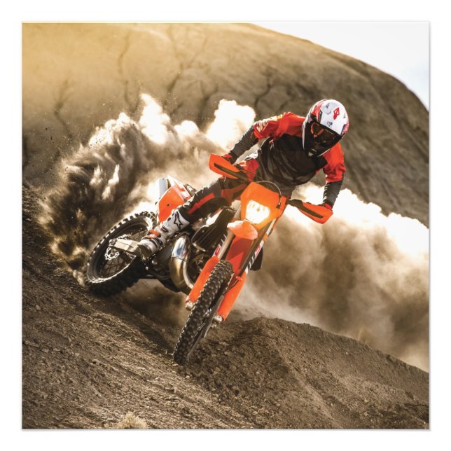Foto Cavaleiro Motocross (Frente)