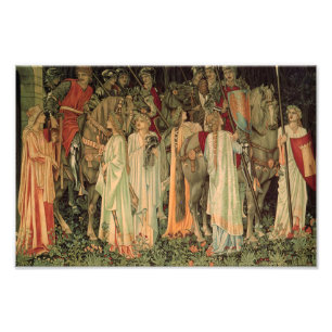 Foto Cavaleiros medievais da Mesa redonda