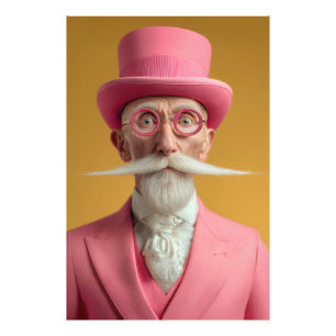 Foto Cavalheiro Dapper de Rosa
