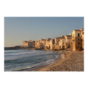 Foto Cefalu, cidade do beira-mar em Sicília