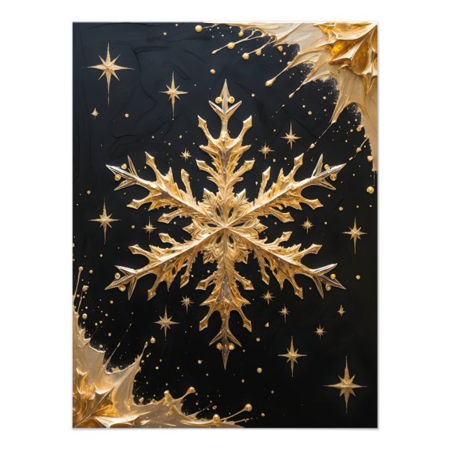 Foto Celestial Flake – Baroque Winter Glamour (Frente)
