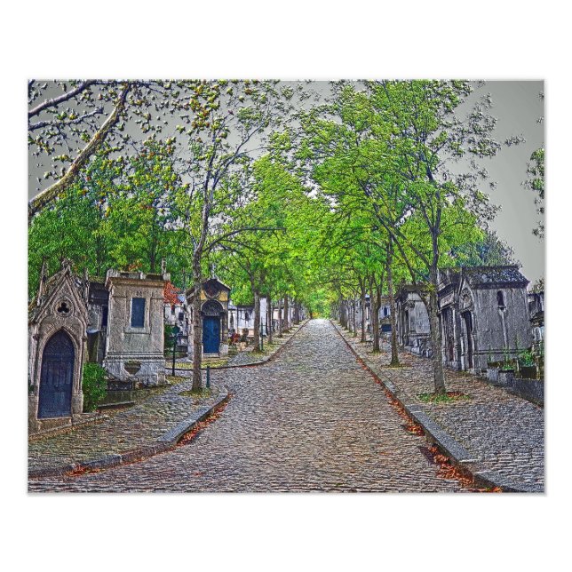 Foto Cemitério de Paris - Père Lachaise (Frente)