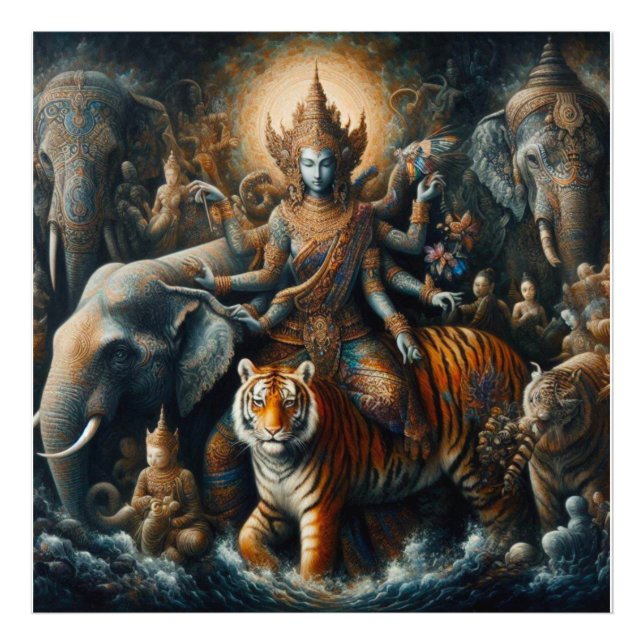 Foto Cena mística do espiritual (Frente)