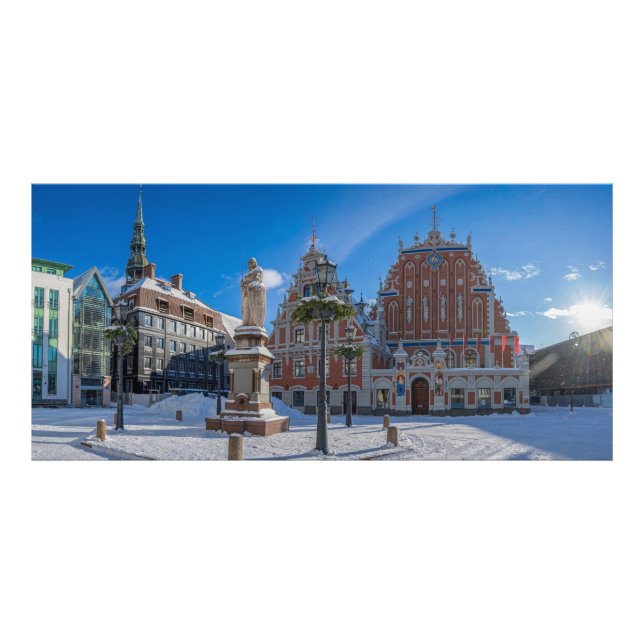 Foto Centro histórico de cidades em Riga, Letónia (Frente)