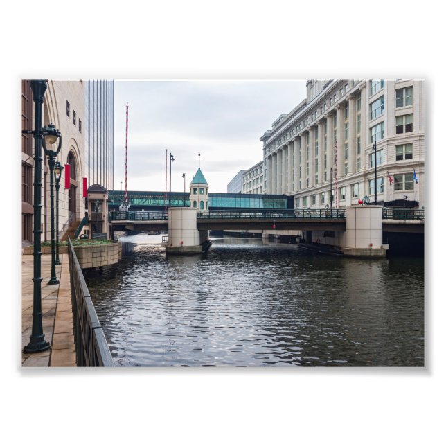 Foto centro milwaukee riverfront e arquitetura (Frente)