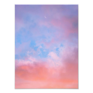 Foto céu estético em nuvem, crista de luz pastel