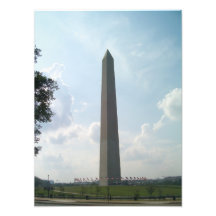 Céu Nublado e Monumento a Washington