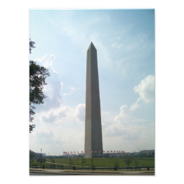 Foto Céu Nublado e Monumento a Washington