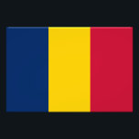 Foto Chad Flag<br><div class="desc">Bandeira Patriótica do Chade.</div>
