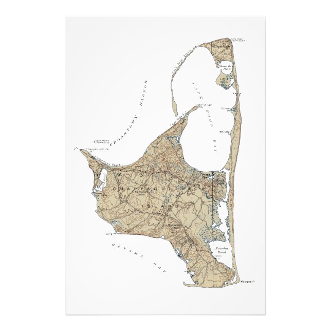 Foto Chappaquiddick Island - Impressão acrílico (Frente)