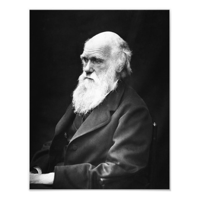 Foto Charles Darwin Portrait (Frente)