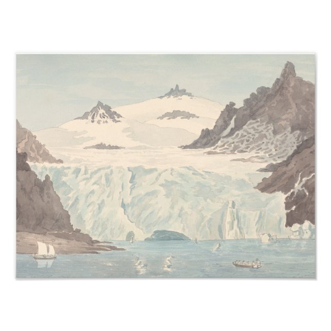 Foto Charles Hamilton Smith - Visão de um Iceberg (Frente)
